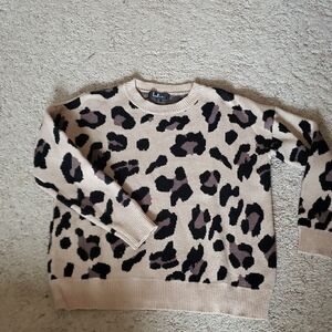 Leopard Print Sweater
